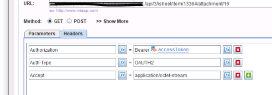 Download iSheet Attachments