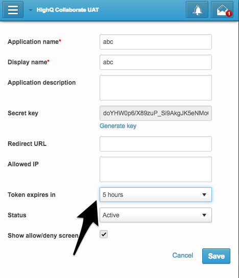 Managing token expiration